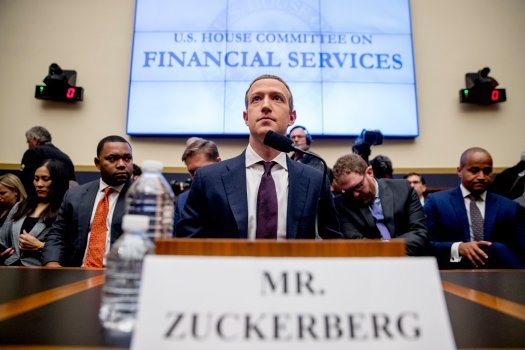 Diem-Mark Zuckerberg @ House Financial Services Committee 청문회 (AP Photo / Andrew Harnik)